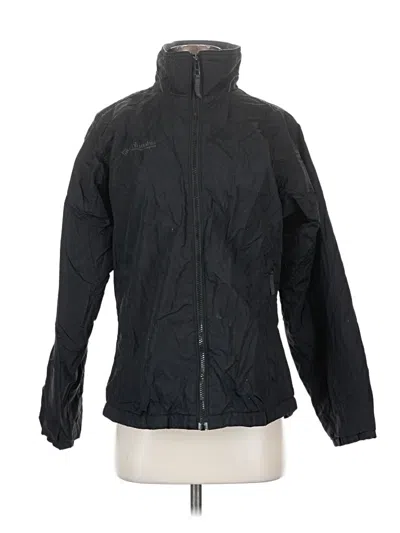 Pre-owned Columbia Snow Jacket In Black