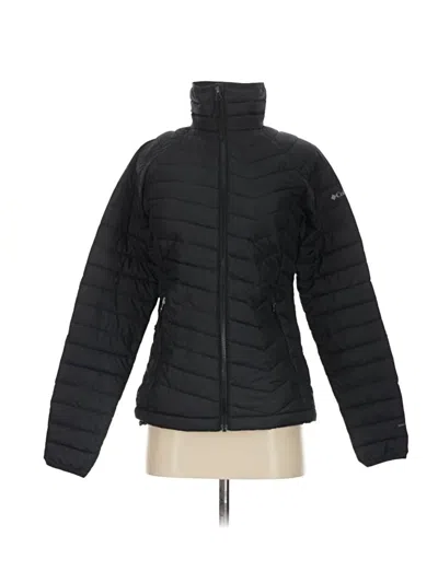Pre-owned Columbia Snow Jacket In Black