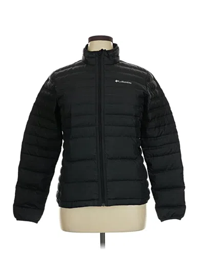 Pre-owned Columbia Snow Jacket In Black