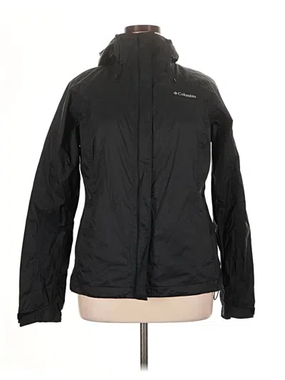 Pre-owned Columbia Snow Jacket In Black