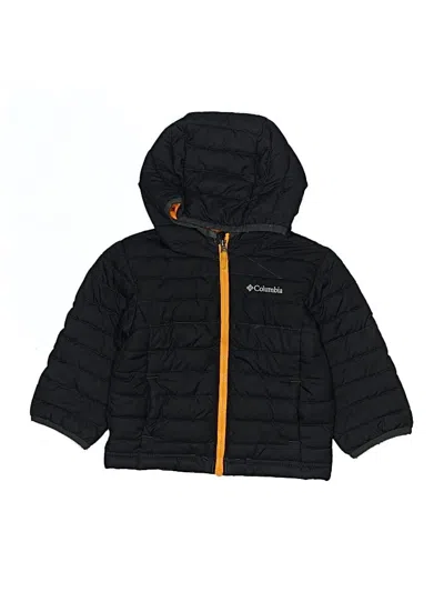 Pre-owned Columbia Kids' Snow Jacket In Black