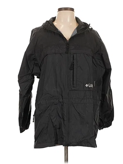 Pre-owned Columbia Snow Jacket In Black