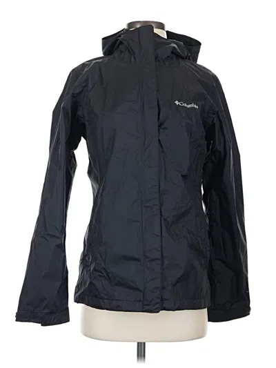 Pre-owned Columbia Snow Jacket In Black