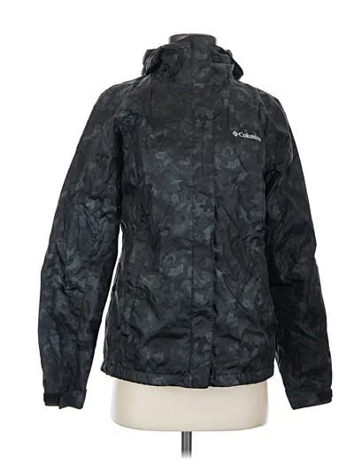 Pre-owned Columbia Snow Jacket In Black