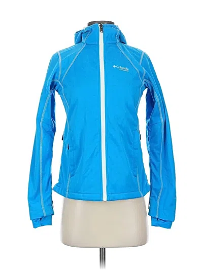 Pre-owned Columbia Snow Jacket In Blue