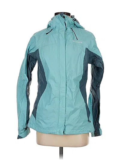 Pre-owned Columbia Snow Jacket In Blue