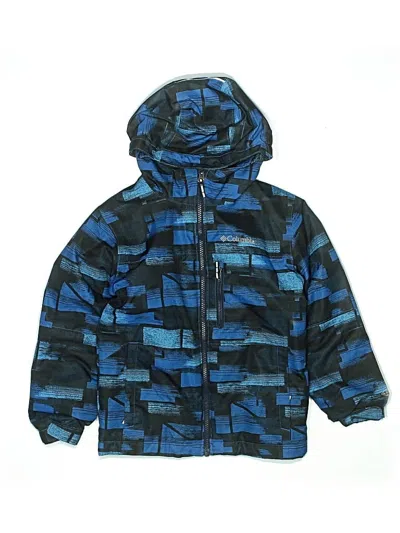Pre-owned Columbia Kids' Snow Jacket In Blue