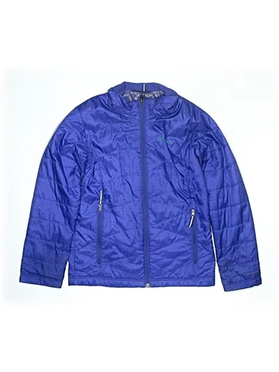 Pre-owned Columbia Kids' Snow Jacket In Blue