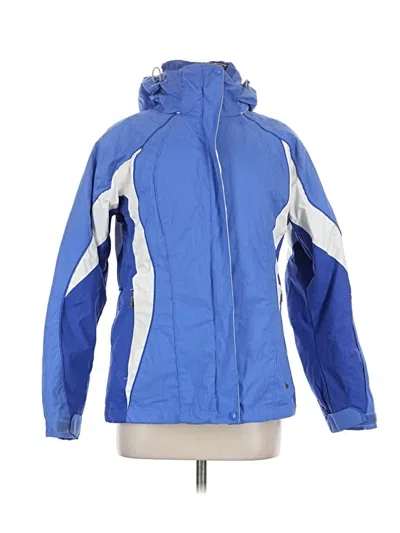 Pre-owned Columbia Snow Jacket In Blue