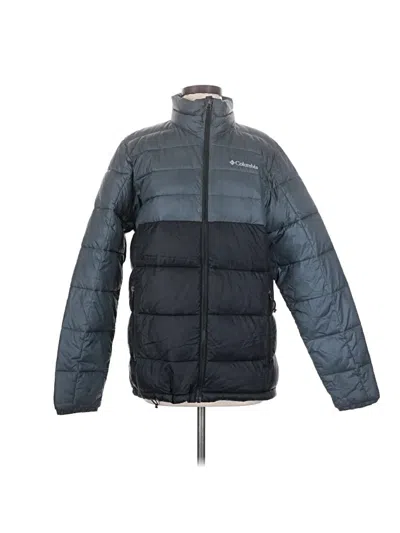 Pre-owned Columbia Snow Jacket In Blue