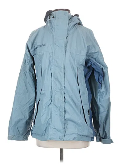 Pre-owned Columbia Snow Jacket In Blue