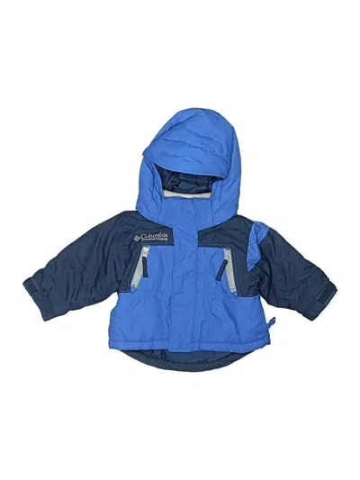 Pre-owned Columbia Babies' Snow Jacket In Blue