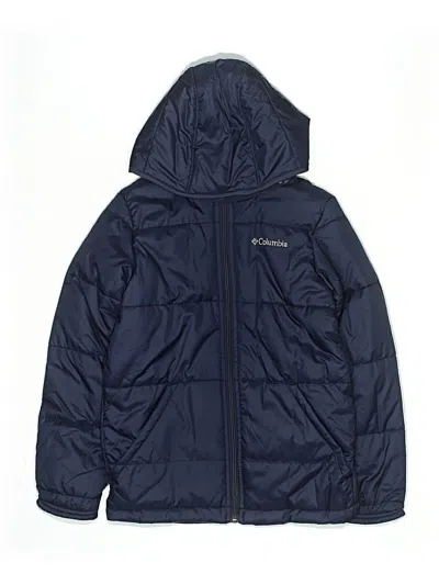 Pre-owned Columbia Kids' Snow Jacket In Blue