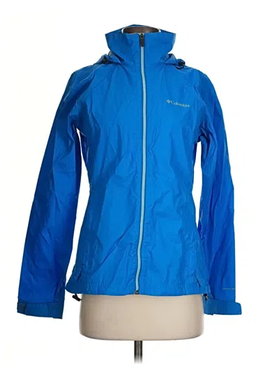 Pre-owned Columbia Snow Jacket In Blue