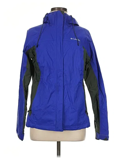 Pre-owned Columbia Snow Jacket In Blue
