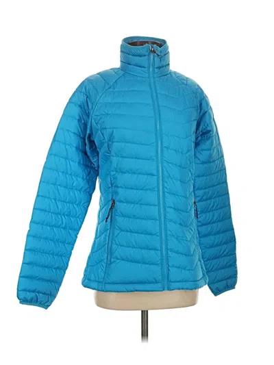 Pre-owned Columbia Snow Jacket In Blue