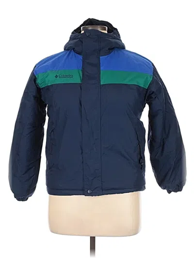Pre-owned Columbia Snow Jacket In Blue