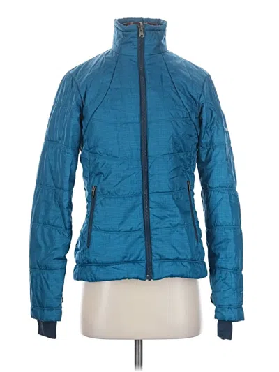 Pre-owned Columbia Snow Jacket In Blue