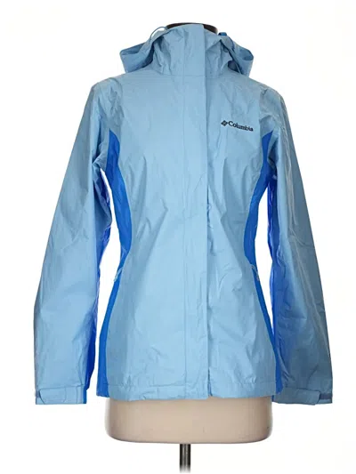 Pre-owned Columbia Snow Jacket In Blue