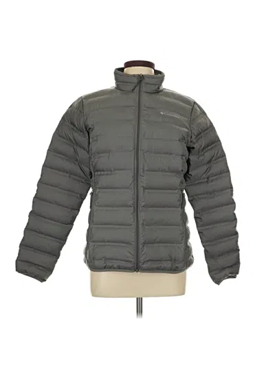 Pre-owned Columbia Snow Jacket In Gray