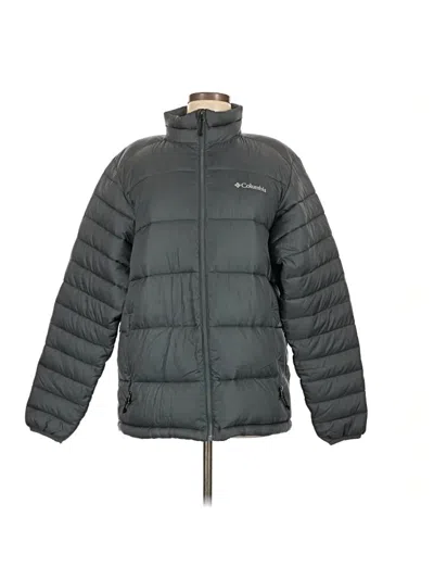 Pre-owned Columbia Snow Jacket In Gray