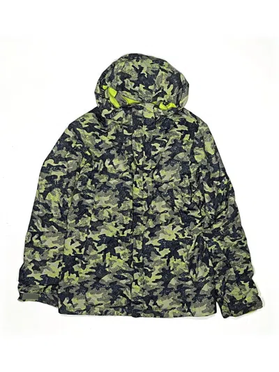 Pre-owned Columbia Kids' Snow Jacket In Green