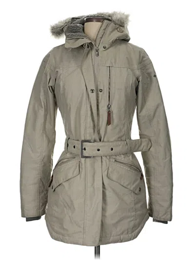 Pre-owned Columbia Snow Jacket In Green