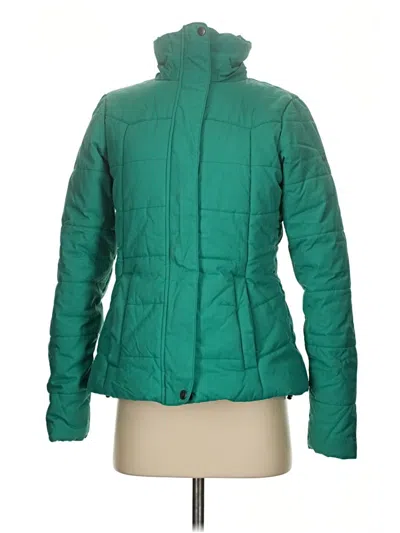 Pre-owned Columbia Snow Jacket In Green