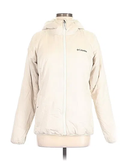 Pre-owned Columbia Snow Jacket In Ivory