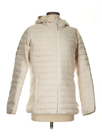 Pre-owned Columbia Snow Jacket In Ivory