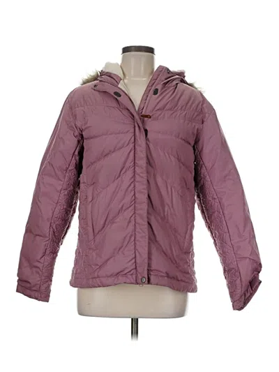 Pre-owned Columbia Snow Jacket In Pink