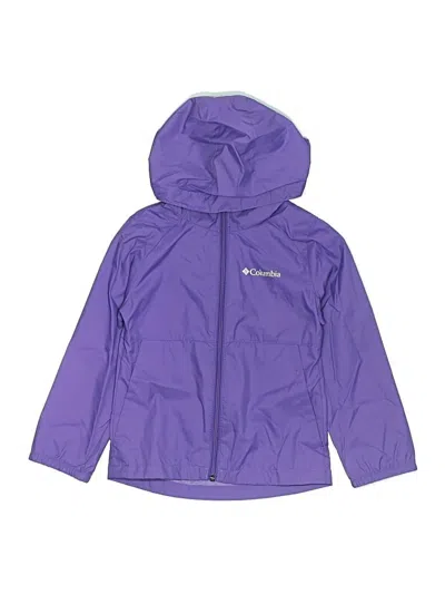 Pre-owned Columbia Kids' Snow Jacket In Purple
