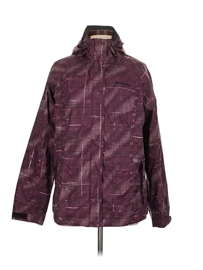 Pre-owned Columbia Snow Jacket In Purple