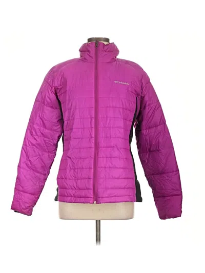 Pre-owned Columbia Snow Jacket In Purple
