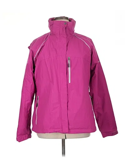 Pre-owned Columbia Snow Jacket In Purple