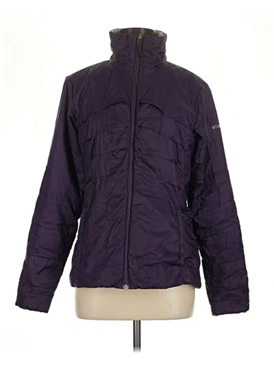 Pre-owned Columbia Snow Jacket In Purple