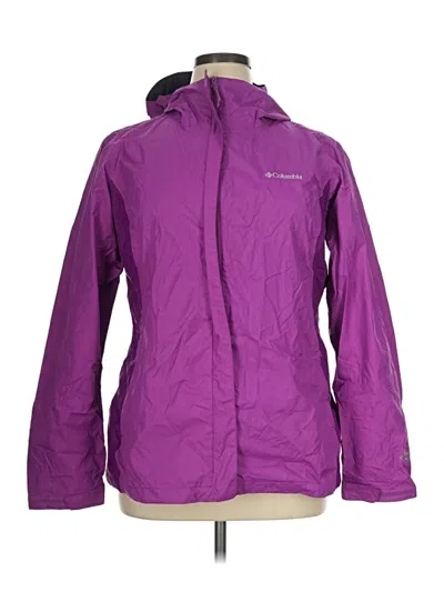 Pre-owned Columbia Snow Jacket In Purple