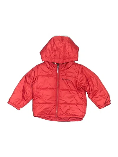 Pre-owned Columbia Kids' Snow Jacket In Red