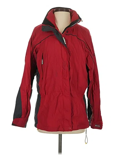 Pre-owned Columbia Snow Jacket In Red