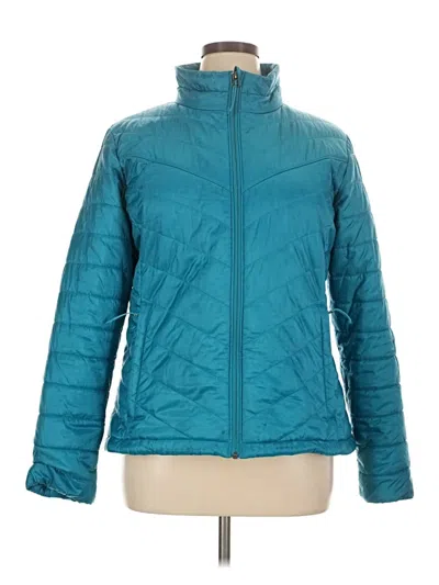 Pre-owned Columbia Snow Jacket In Teal
