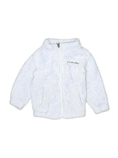 Pre-owned Columbia Kids' Snow Jacket In White