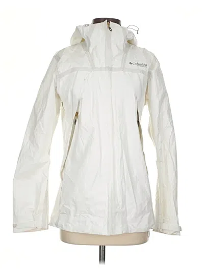 Pre-owned Columbia Snow Jacket In White