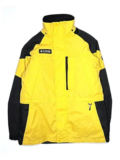 Pre-owned Columbia Kids' Snow Jacket In Yellow