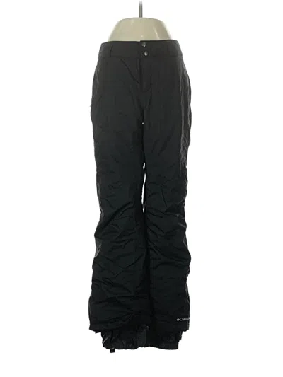 Pre-owned Columbia Snow Pants In Black