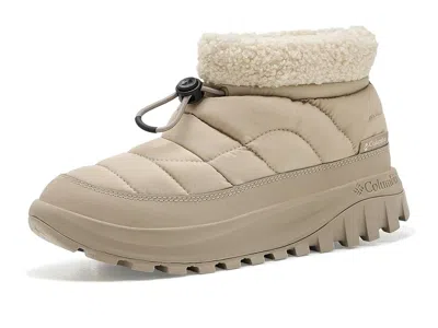 Columbia Snowtrot Shorty Women's Snow Shoes Ancient Fossil/oxford Tan: 8.5 B - Medium, Synthetic