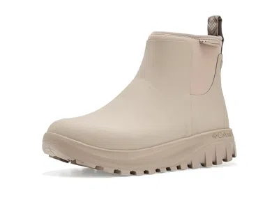 Columbia Snowtrot Slush Women's Cold Weather Boots Ancient Fossil/oxford Tan: 7.5 B - Medium, Rubber In Neutral