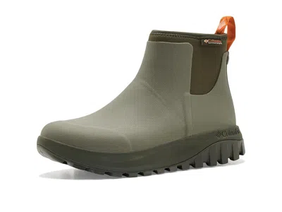 Columbia Snowtrot Slush Women's Cold Weather Boots Stone Green/light Orange: 9.5 B - Medium, Rubber