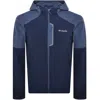 Columbia Softshell Jacket Navy In Navy