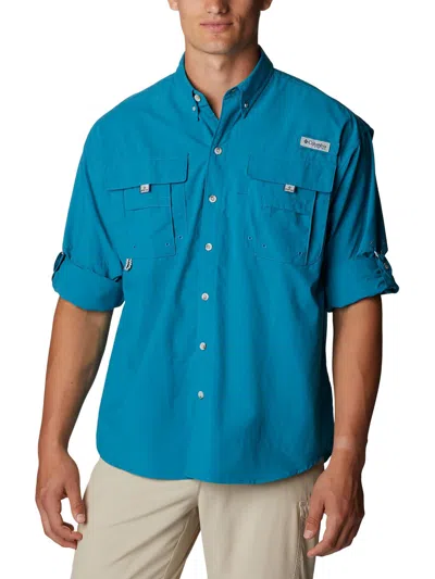 Columbia Sportswear Mens Fishing Convertible T-shirt In Multi