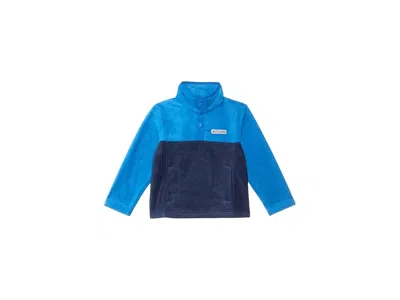 Columbia Steens Mountaintm Ii 1/4 Snap Fleece Pullover (toddler) Kid's Clothing Collegiate Navy/bright Indigo In Blue